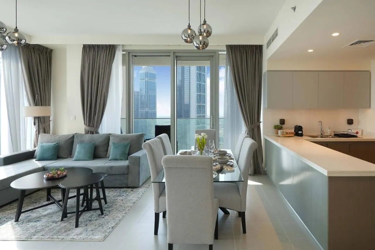 Apartament Chic 2-Bedroom Downtown Gem Dubaj Zjednoczone Emiraty Arabskie